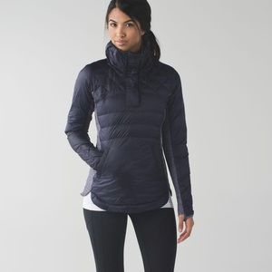 Lululemon down for a run quilted puffer pullover